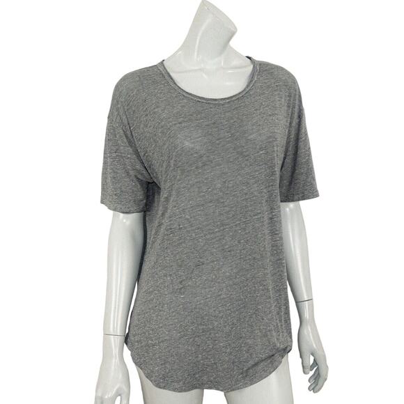 XiRENA Women's Bobby Tee Shirt Grey Lightweight Medium - Picture 1 of 10